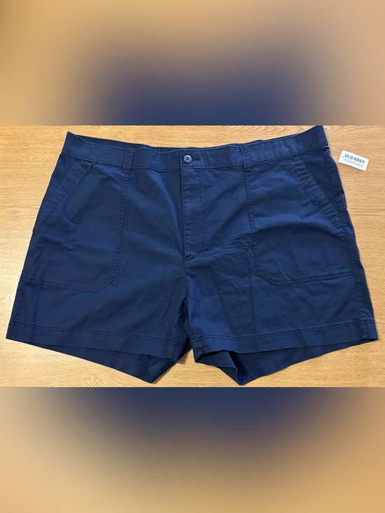 Old Navy Pants - Old Navy High-Rise OGC Chino Shorts Navy Blue 3X NWT